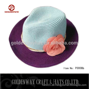 Mode Dame Panama Hüte Strand Sommer Sonne Hut
